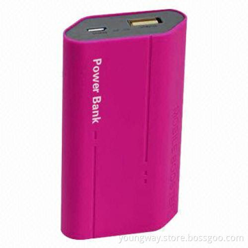 5,200mAh Capacity Power Bank for Mobile Phone, Sized 90 x 50 x 23mm